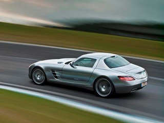 Illustration for article titled Mercedes SLS AMG Gullwing Going Digital In Gran Turismo 5